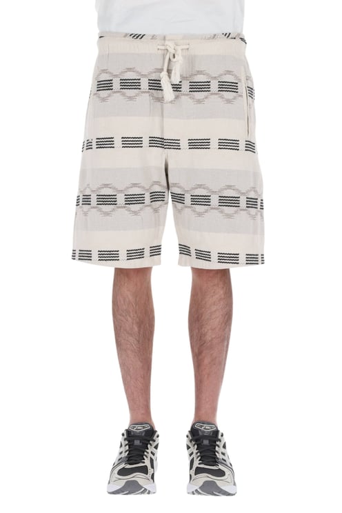 Isabel Marant Deliann Jacquard Drawstring Casual Shorts