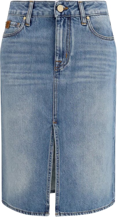 Jacob Cohen Jacob Cohen Blue Denim Skirt