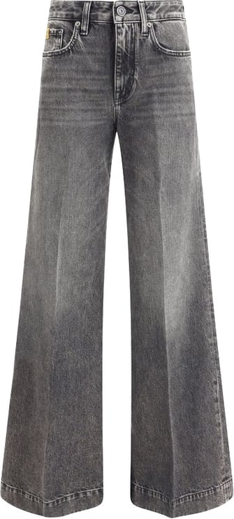 Jacob Cohen Jacob Cohen Gray Cotton Relaxed Fit Jeans
