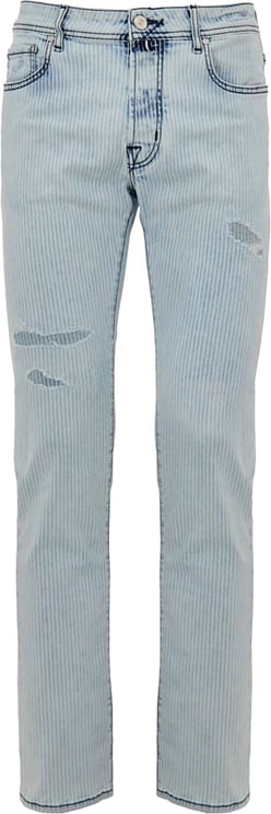 Jacob Cohen Jacob Cohen Blue Cotton Skinny Jeans