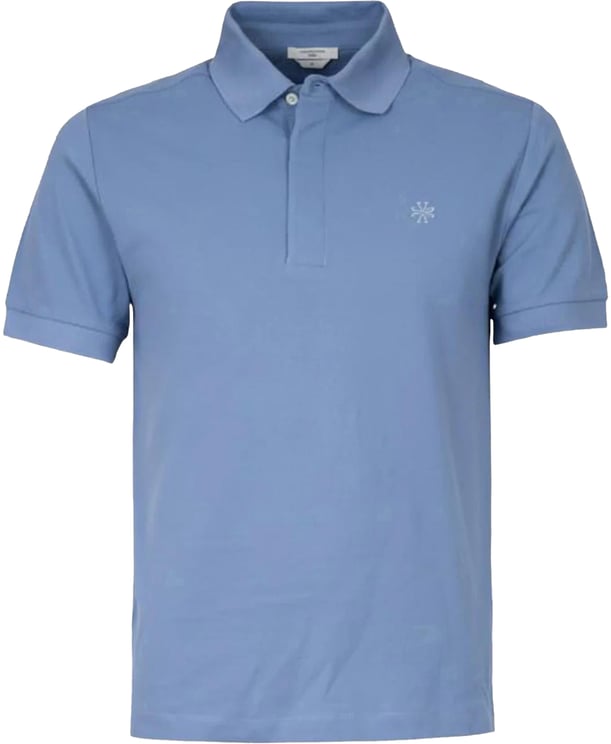 Jacob Cohen Jacob Cohen Heren Logo Polo Blauw