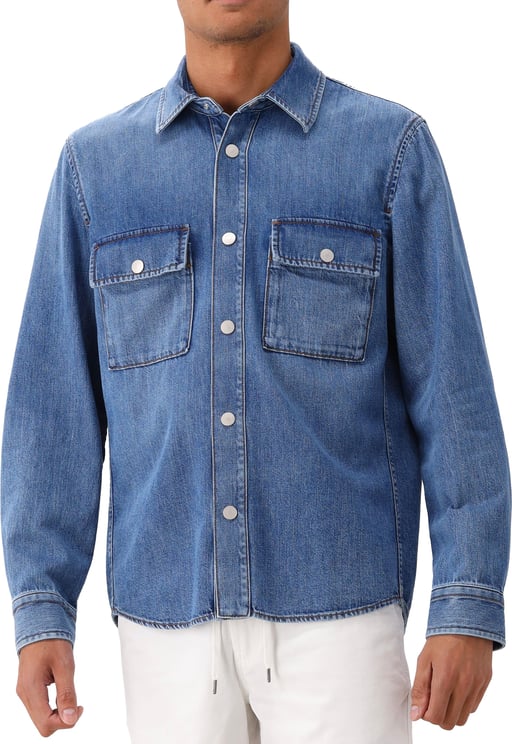 Jacob Cohen Jacob Cöhen Spijker jas Blauw light Jacket