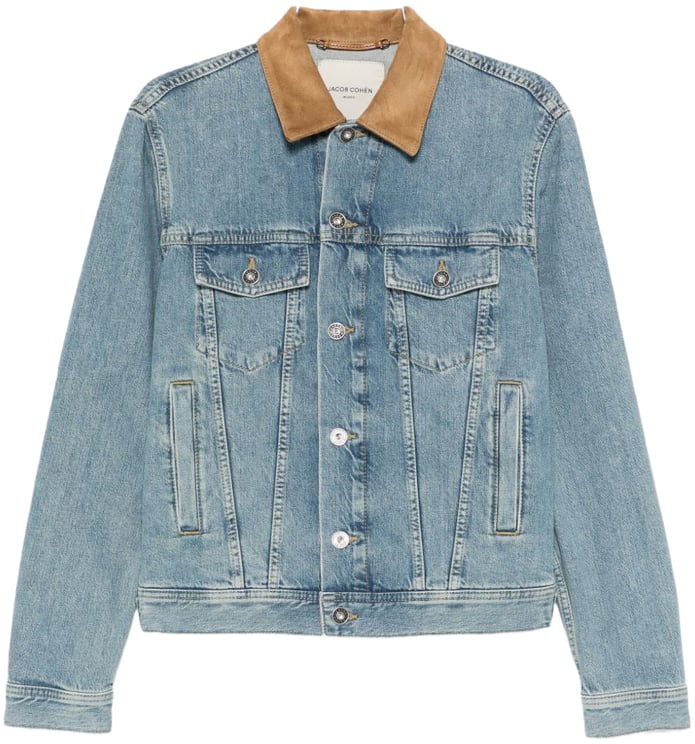 Jacob Cohen Coats Clear Blue