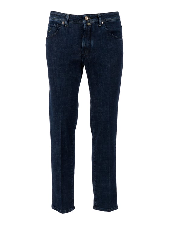 Jacob Cohen Scott Cropped Slim Fit Jeans