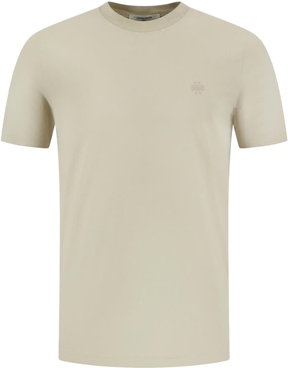 Jacob Cohen Heren Girocollo Costina Shirt Beige