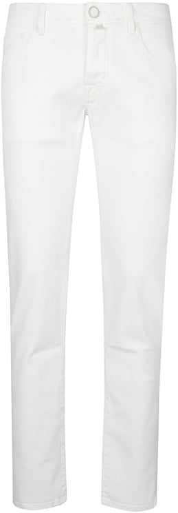 Jacob Cohen 5 Pockets Slim Fit Nick Bull Jeans White