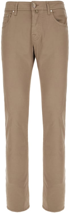 Jacob Cohen Jacob Cohen Dove grey stretch cotton blend pants