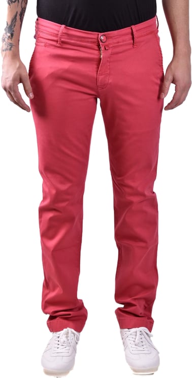 Jacob Cohen Trousers Red