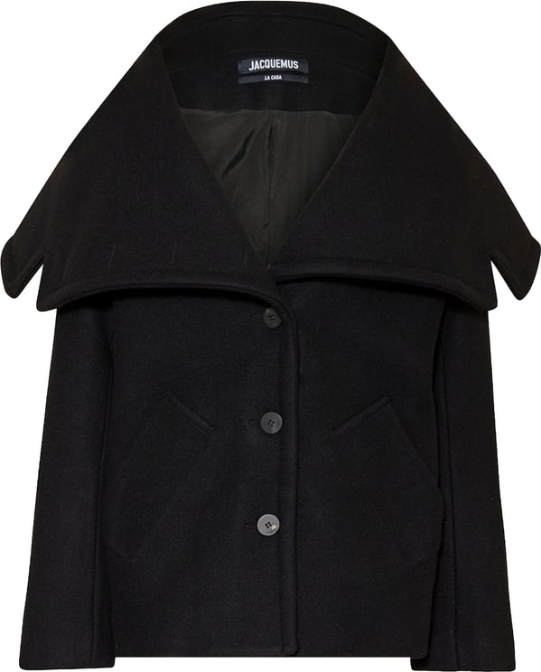 Jacquemus Jacquemus Le Caban Caruso Draped-collar Jacket