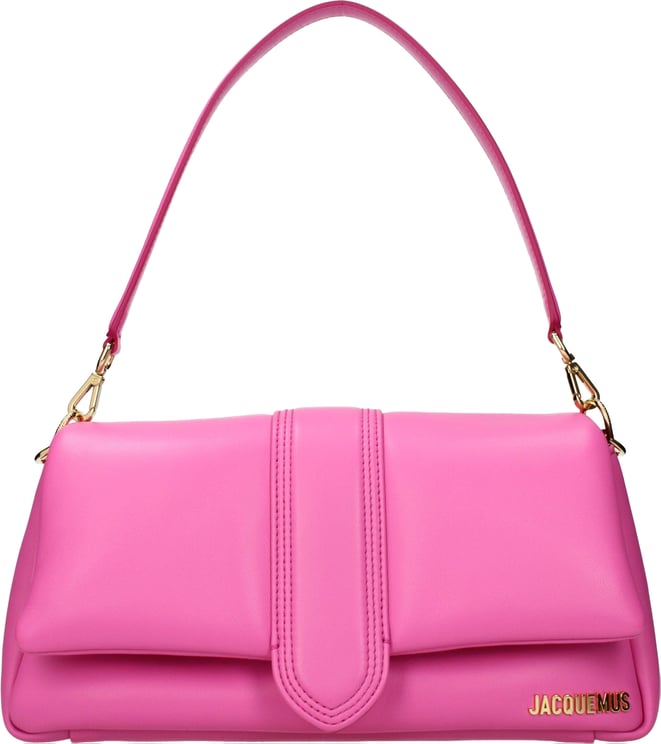 Jacquemus Jacquemus Pink Leather Shoulder Bag