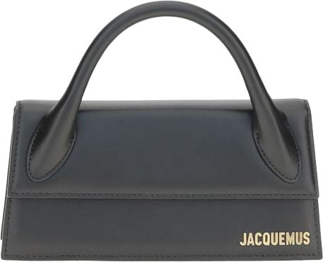 Jacquemus Jacquemus Black Calf Leather Bos Taurus Handbag