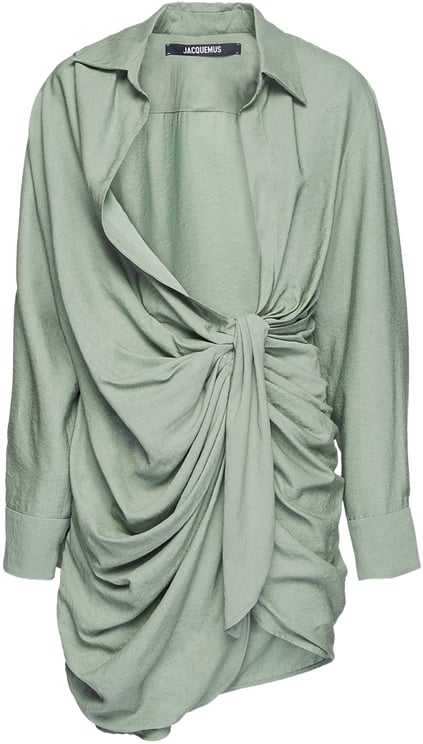 Jacquemus Elegant and sophisticated mint green dress
