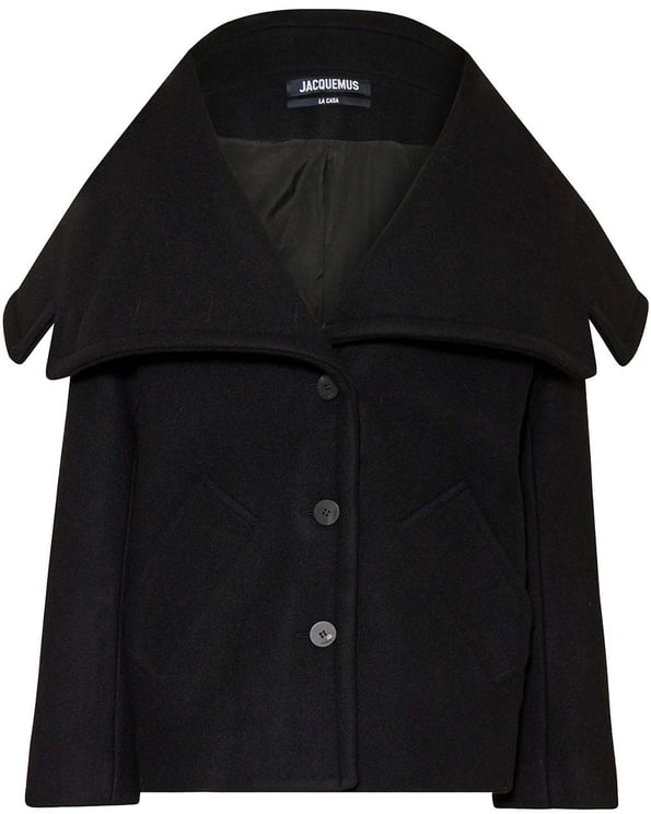 Jacquemus Jacquemus Le Caban Caruso Draped-collar Jacket