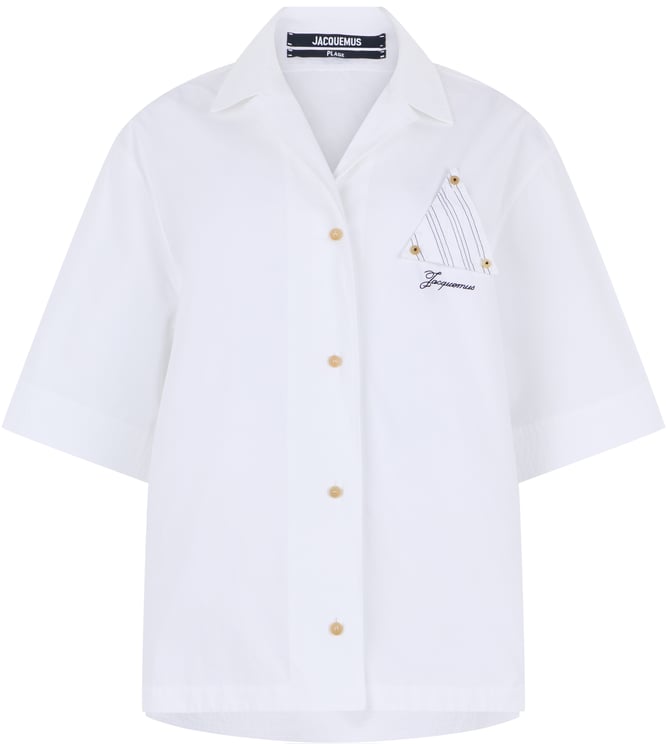 Jacquemus Short Sleeve Cotton Shirt