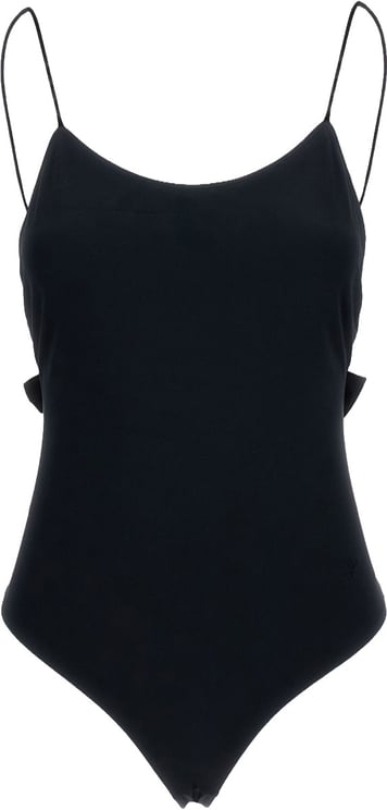 Jacquemus Black Le Maillot Cabana Swimsuit