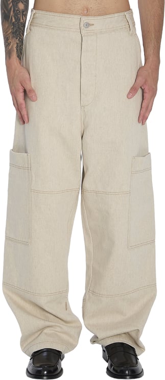 Jacquemus de-Nimes Carré cargo pants