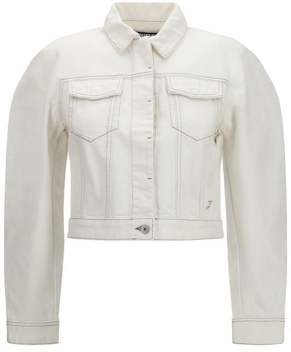Jacquemus Jacquemus White Cotton Denim Jacket