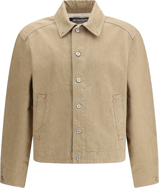 Jacquemus Jacquemus Beige Cotton Denim Jacket