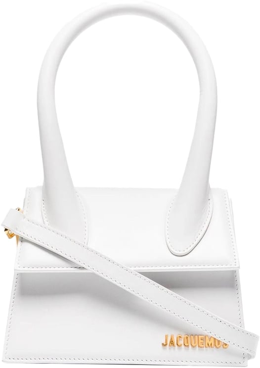 Jacquemus Jacquemus Leather Crossbody Bag White