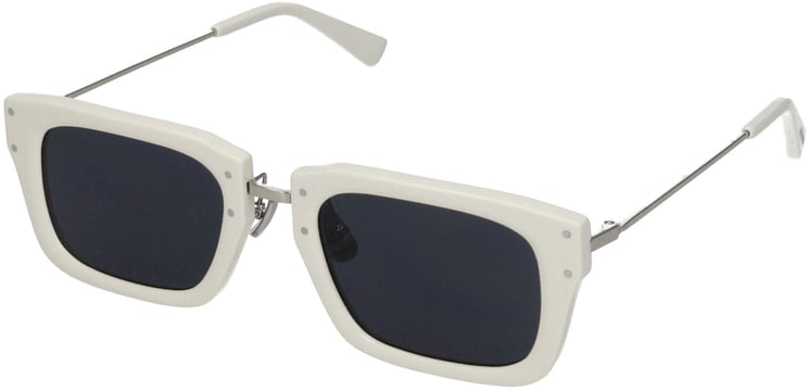Jacquemus Jacquemus White Acetate Sunglasses
