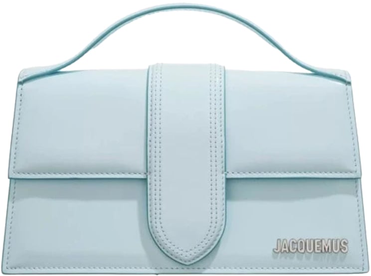 Jacquemus Jacquemus Pale blue Leather Le Grand Bambino Handbag