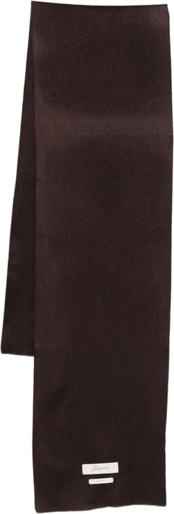 Jacquemus Scarfs Dark Brown