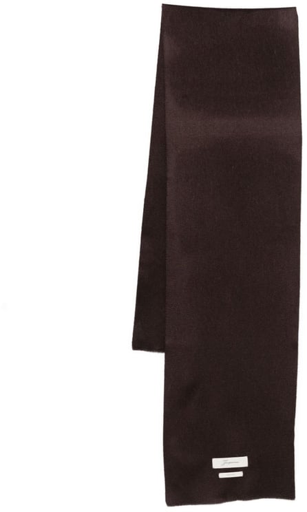 Jacquemus Scarfs Dark Brown