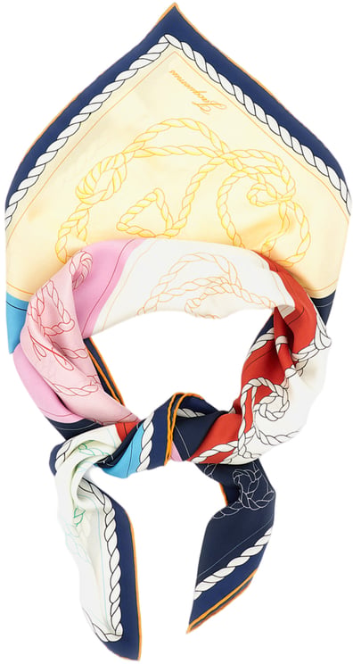 Jacquemus Le Grand Foulard Hippocampe