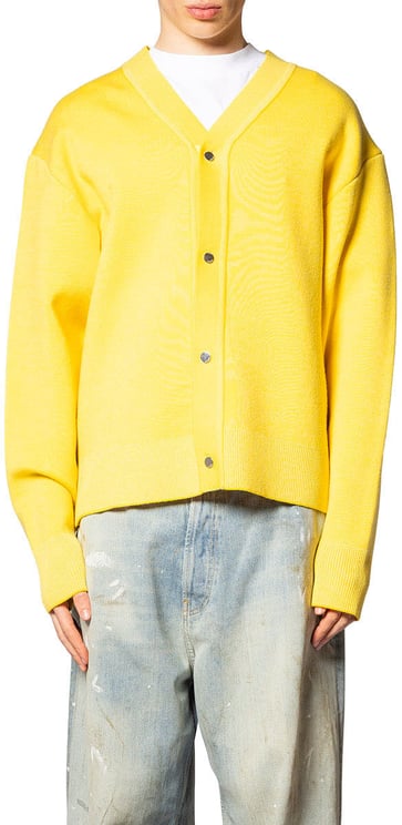 Jacquemus LE CARDIGAN DOPPIO YELLOW