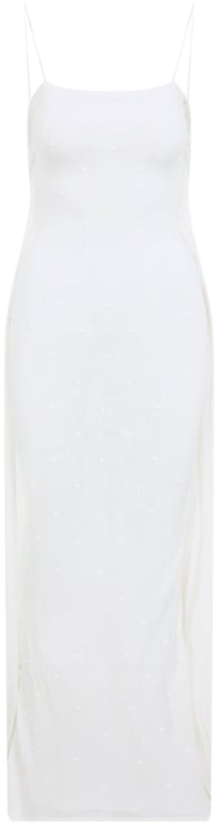 Jacquemus Jacquemus La Robe Maille Plumetis Long Dress