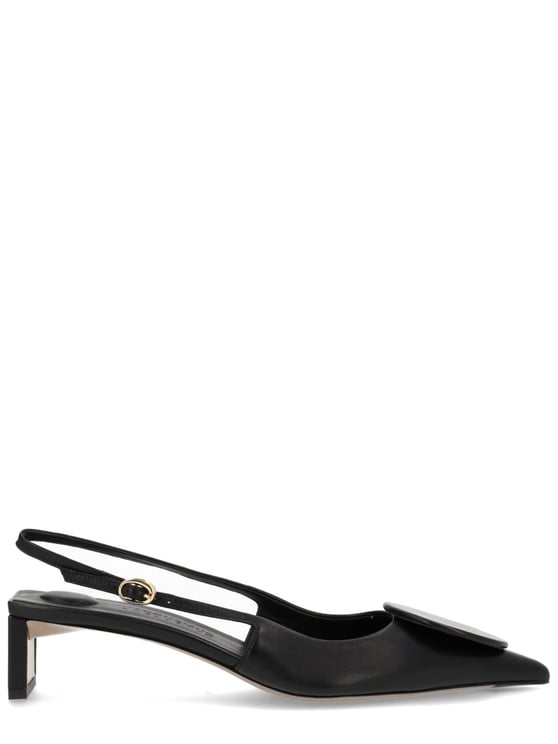 Jacquemus Les Slingbacks Duelo Lamb Leather Pumps