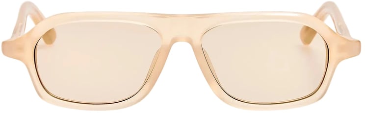 Jacquemus SUNGLASSES NUDE/ LIGHT GOLD/ NUDE