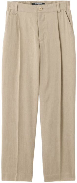 Jacquemus Trousers Beige