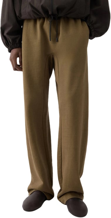 Jacquemus LE JOGGING ROND CARRE DARK KHAKI