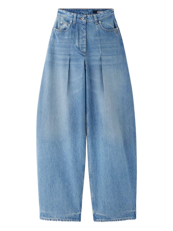 Jacquemus Trousers Blue/Tabacco