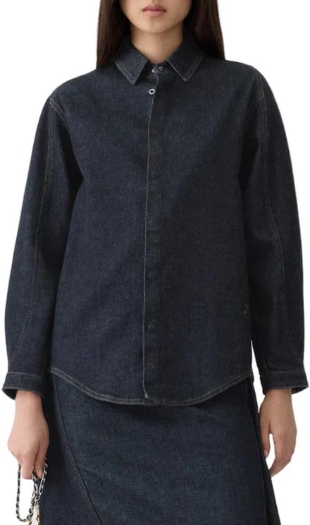 Jacquemus LA CHEMISE AMELO DE-NIMES DARK NAVY