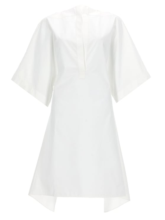 Jacquemus Moisson Oversized Asymmetrical Hem Tunic Shirt