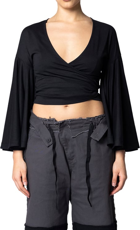 Jacquemus LE CACHE COEUR VENTADOU BLACK