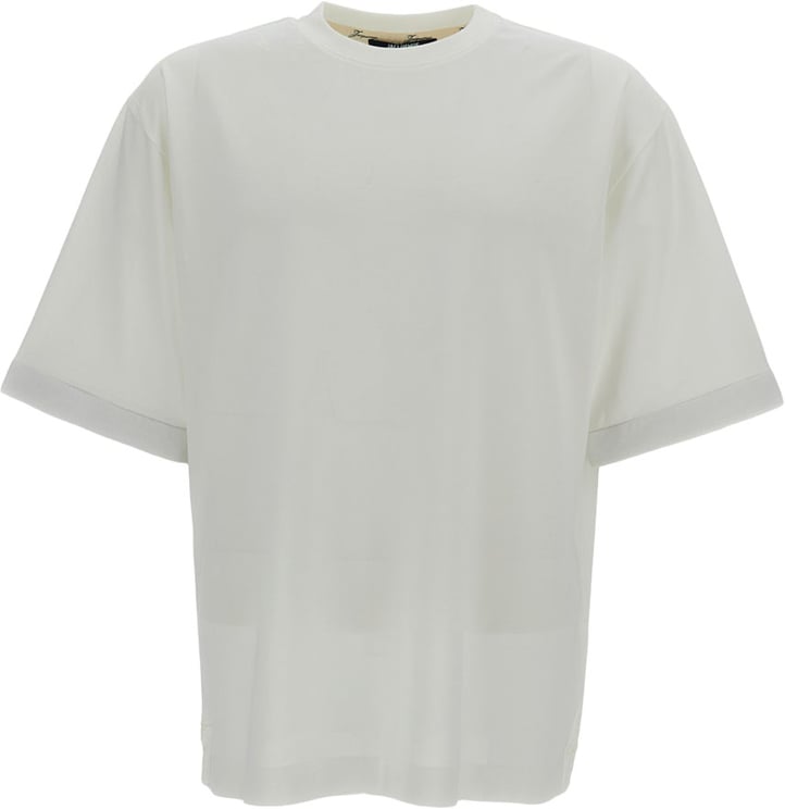 Jacquemus White The Rond Carre T-Shirts