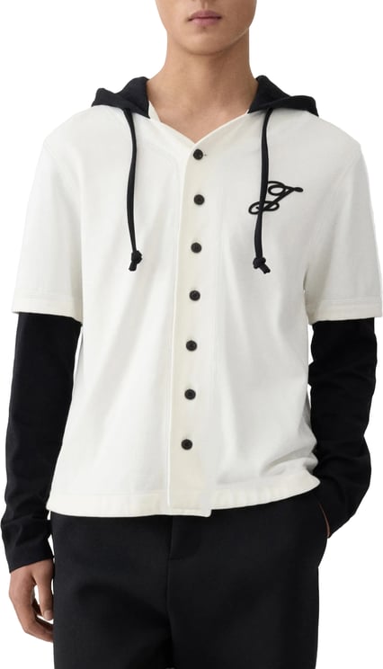 Jacquemus LE TSHIRT LETRO ML MULTI-WHITE