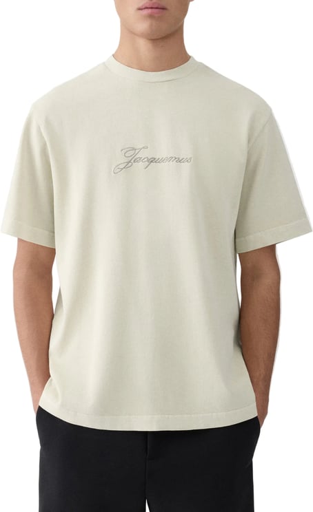 Jacquemus LE TSHIRT PIGMENTO BEIGE