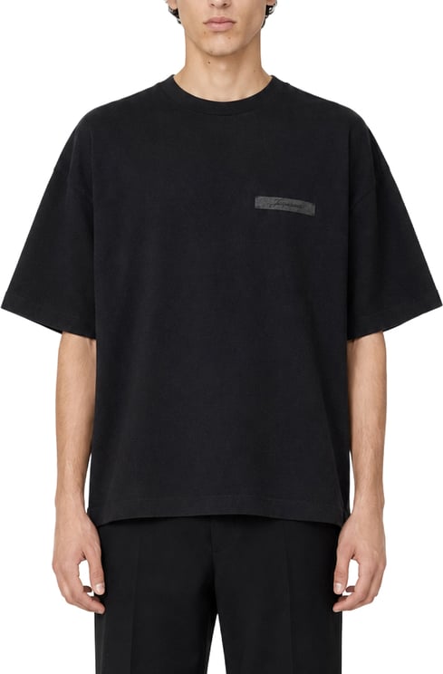 Jacquemus LE TSHIRT RUBAN DARK GREY