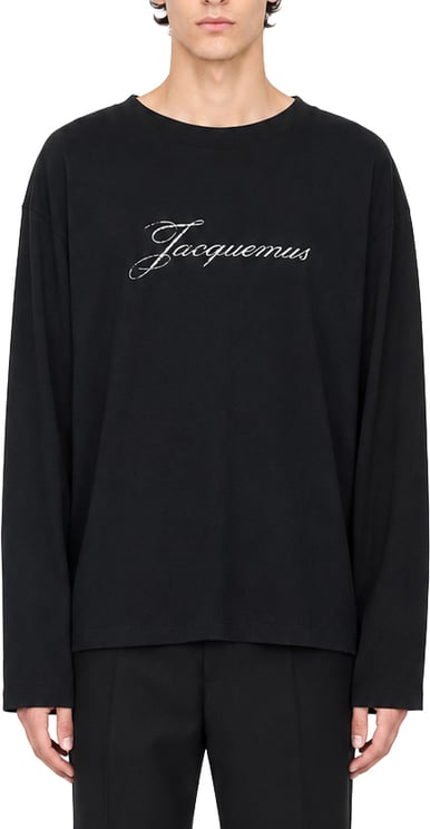 Jacquemus LE TSHIRT JACQUEMUS ML BLACK