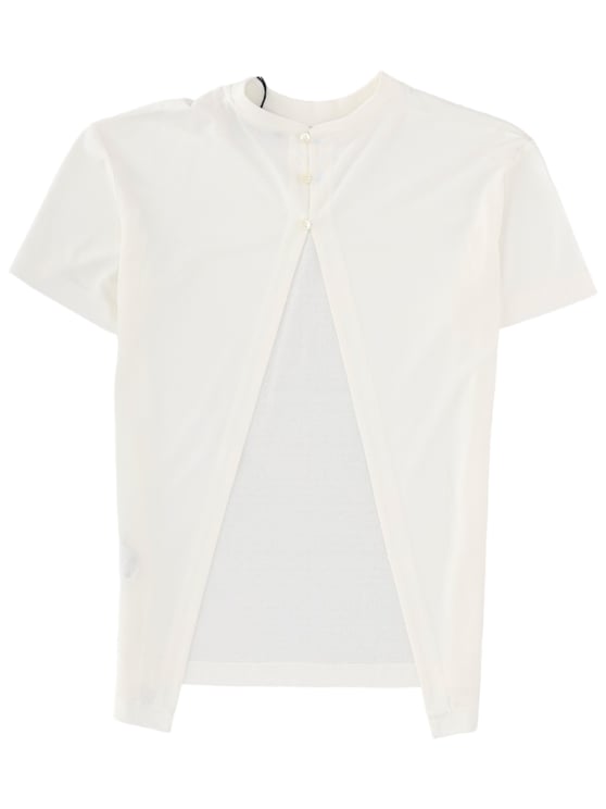 Jacquemus Ventadou Open-Back Lightweight Paper-Blend Top