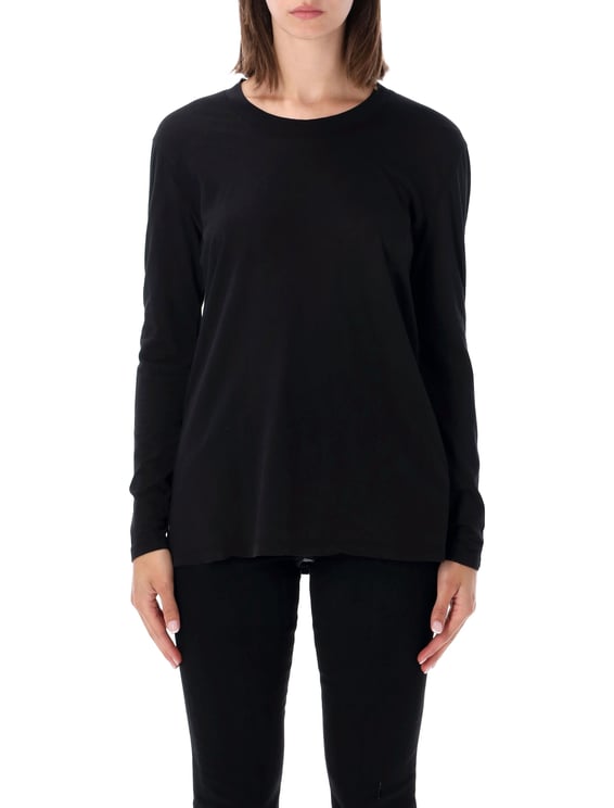 James Perse Clear Jersey Long Sleeve T-Shirt