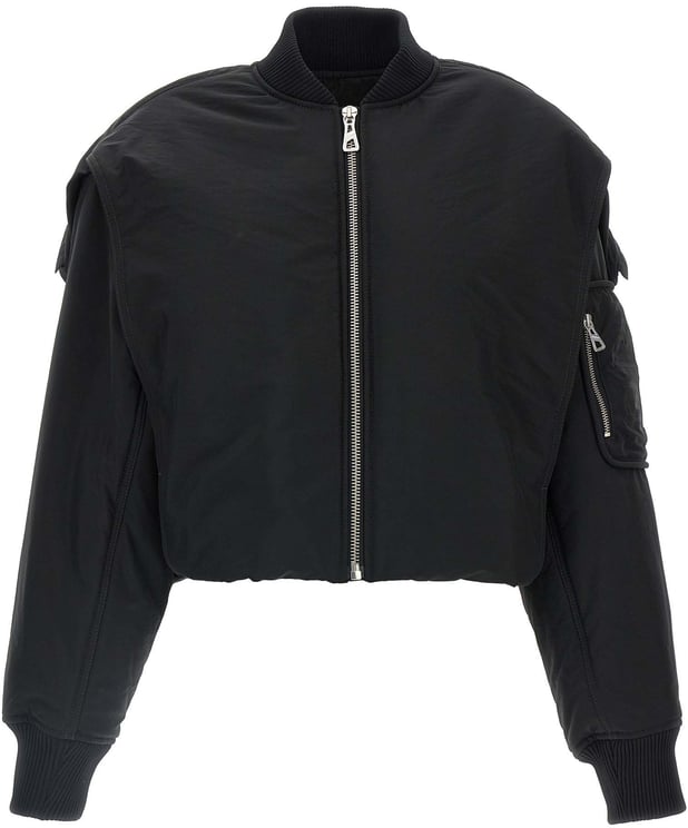 Jean Paul Gaultier Jean Paul Gaultier Black Polyethylene Bomber