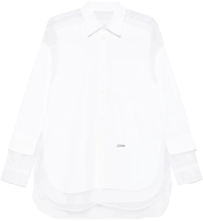 Jean Paul Gaultier Petit Grand Light Nylon Shirt White