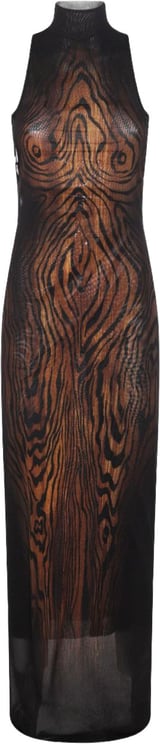 Jean Paul Gaultier Dresses Black/Brown
