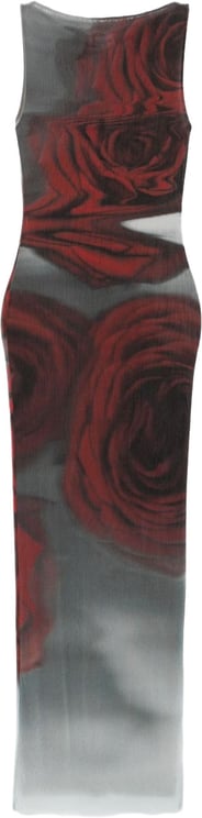 Jean Paul Gaultier Dresses White/Grey/Red