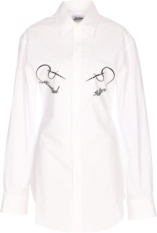 Jean Paul Gaultier Top White/Black